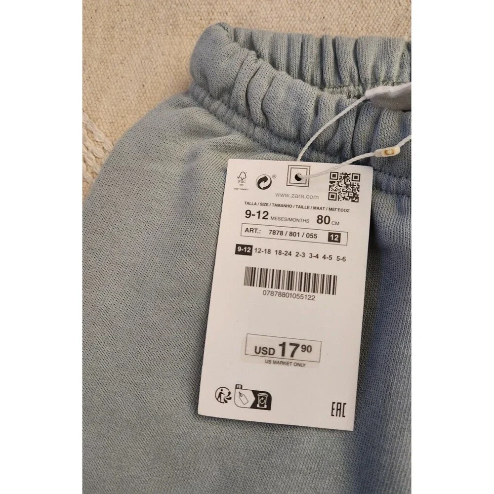 Zara adventure jogger pants size 9-12 months nwt